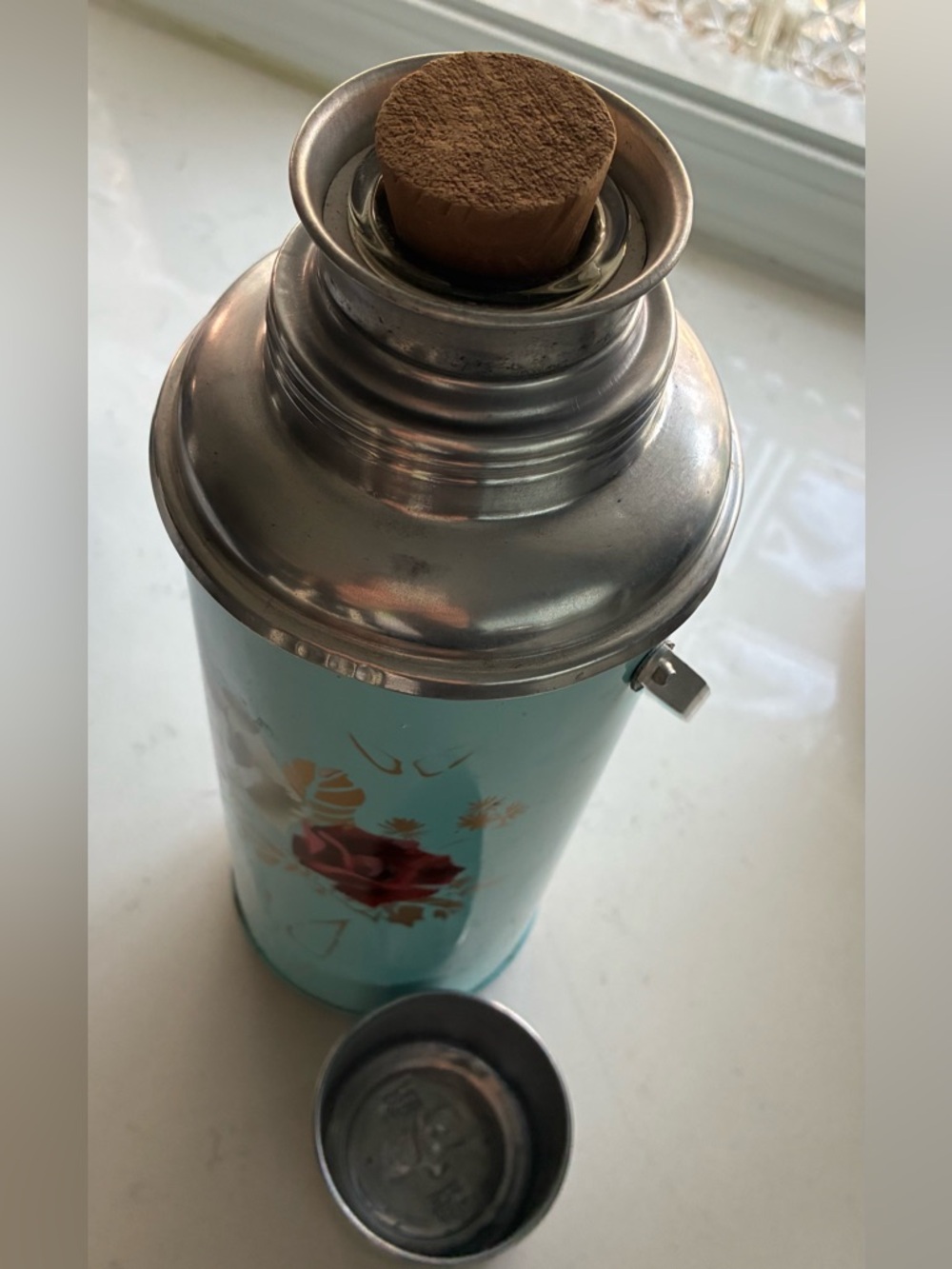 Vintage Chinese Thermos, collectable